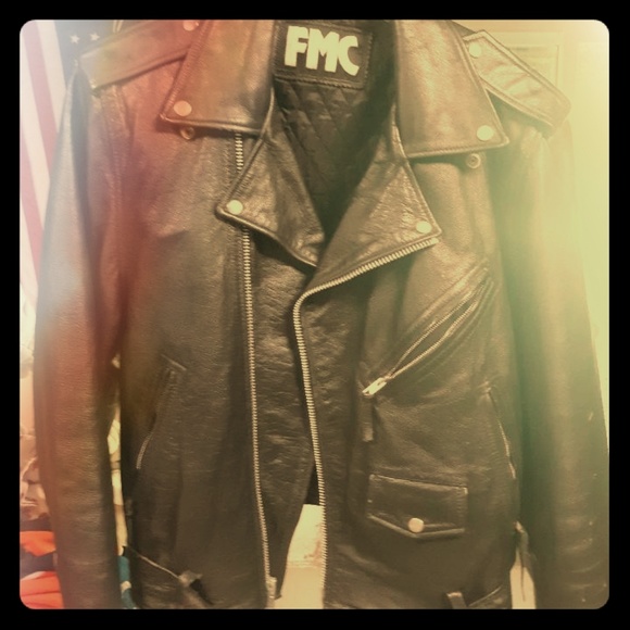 FMC Leather Motorcycle Jacket